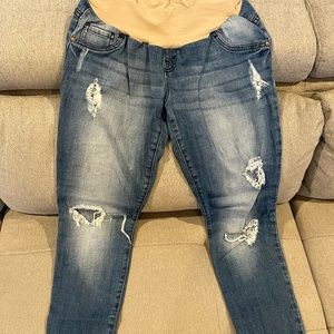 Motherhood Indigo Blue Maternity Jeans